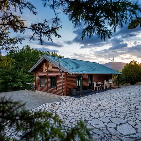 Chalet Likouresi Village Karpenísion Exterior foto